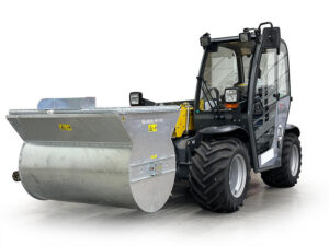 Ergonomic
Low filling height of 800 mm for easy loading of the material container.