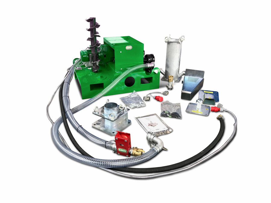 Optional pump for mixing pu coatings